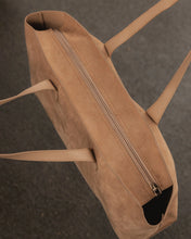 Load image into Gallery viewer, Elke Suedette Tote Bag Honey