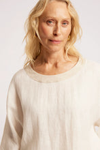 Load image into Gallery viewer, Maris Relaxed Splice Top White/Tusk