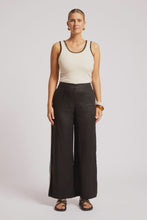 Load image into Gallery viewer, Maris Splice Pant Black/Tusk