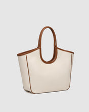 Load image into Gallery viewer, Alexandra Tote Bag - Canvas/Tan