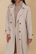 Load image into Gallery viewer, Freya Trench Coat Canvas