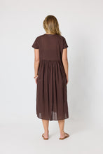 Load image into Gallery viewer, Acacia Cotton Dress Coffee