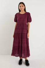 Load image into Gallery viewer, Graceful Dres Burgundy Plum