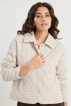 Load image into Gallery viewer, Absolute Putty Collared Quilted Jacket