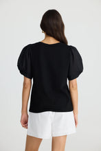 Load image into Gallery viewer, Abigail V Neck Black