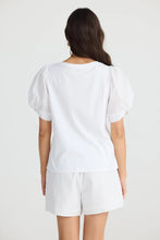 Load image into Gallery viewer, Abigail V Neck White