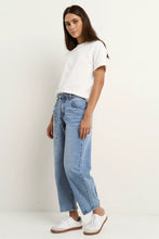 Load image into Gallery viewer, Campus Deep Blue Barrel Jeans