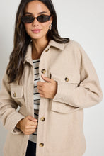 Load image into Gallery viewer, Pinot Taupe Oversized Shacket