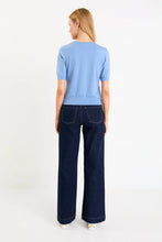 Load image into Gallery viewer, Edition Sky Blue Crewneck Cashmere Blend Knit Tee