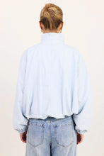 Load image into Gallery viewer, Element Ice Blue Funnel Neck Bomber Jacket