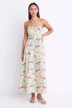 Load image into Gallery viewer, Gaze Wild Botanical Strappy Maxi Dress