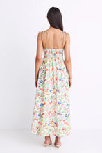 Load image into Gallery viewer, Gaze Wild Botanical Strappy Maxi Dress