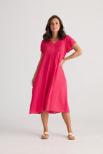 Load image into Gallery viewer, Alfresco Dress Raspberry