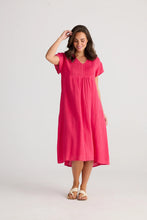 Load image into Gallery viewer, Alfresco Dress Raspberry