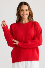 Load image into Gallery viewer, Overboard Knit Red