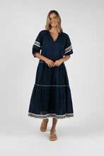 Load image into Gallery viewer, Ziggy Maxi Dress Navy