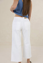 Load image into Gallery viewer, Margot Drill Pant White