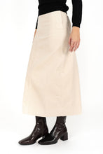 Load image into Gallery viewer, Billie Cord Skirt Vanilla