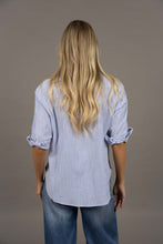 Load image into Gallery viewer, Narla Stripe Shirt Sky Blue