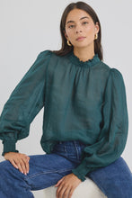 Load image into Gallery viewer, Poet Forest Long Sleeve High Neck Top