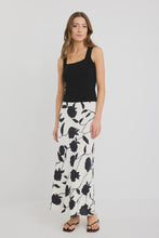 Load image into Gallery viewer, Prodigy Ivory Floral Bias Cut Midi Skirt