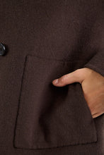 Load image into Gallery viewer, Ranger Chocolate Marle Wool Blend Soft Jacket