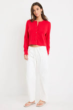 Load image into Gallery viewer, Replica Cherry Cotton Cashmere Crewneck Cardigan