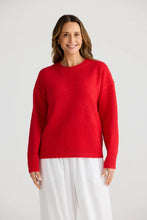 Load image into Gallery viewer, Overboard Knit Red