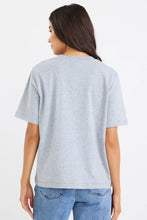Load image into Gallery viewer, Street Grey Marle Crew Neck Short Sleeved Boxy Tee