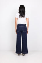 Load image into Gallery viewer, Zoey Indigo Petite High Rise Wide Leg Denim