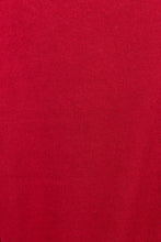 Load image into Gallery viewer, Topic Cherry Red Cashmere Blend Soft Knit Tee - Cherry Red