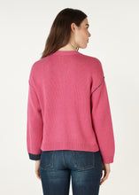Load image into Gallery viewer, Birdseye Pocket Cardi Amaranth