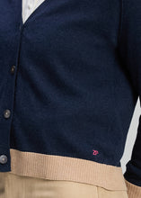 Load image into Gallery viewer, V Neck Cardi Essential Denim