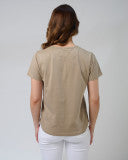 Load image into Gallery viewer, Ace Tee Sage Leopard Cross