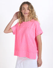 Load image into Gallery viewer, Allison Tee Neon Rose