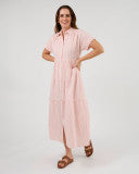 Load image into Gallery viewer, Antoni Dress Rose Stripe