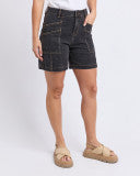 Load image into Gallery viewer, Balmy Short Wash Black