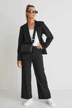 Load image into Gallery viewer, Best Life Charcoal Pinstripe Pant
