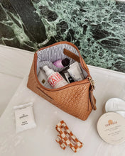 Load image into Gallery viewer, Carlo Makeup Bag Caramel