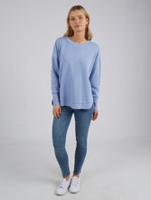 Load image into Gallery viewer, Delilah Crew Sweater Blue