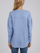 Load image into Gallery viewer, Delilah Crew Sweater Blue