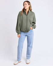 Load image into Gallery viewer, Ember Zip Thru Khaki