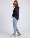 Load image into Gallery viewer, Farrah Long Sleeve Navy