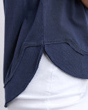 Load image into Gallery viewer, Farrah Short Sleeve Tee Navy