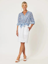 Load image into Gallery viewer, Ruffle Hem Skirt White