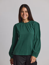 Load image into Gallery viewer, Kennedy Blouse Forest