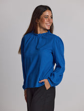 Load image into Gallery viewer, Kennedy Blouse Sapphire