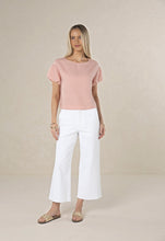 Load image into Gallery viewer, Margot Drill Pant White