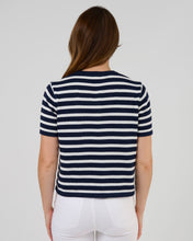 Load image into Gallery viewer, Rue Cardi Navy&White