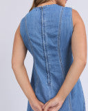 Load image into Gallery viewer, Solene Denim Dress